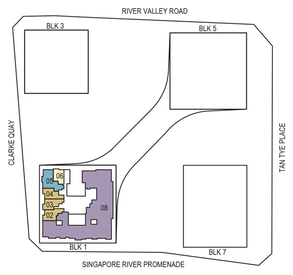 Storey Key Plan Level 48